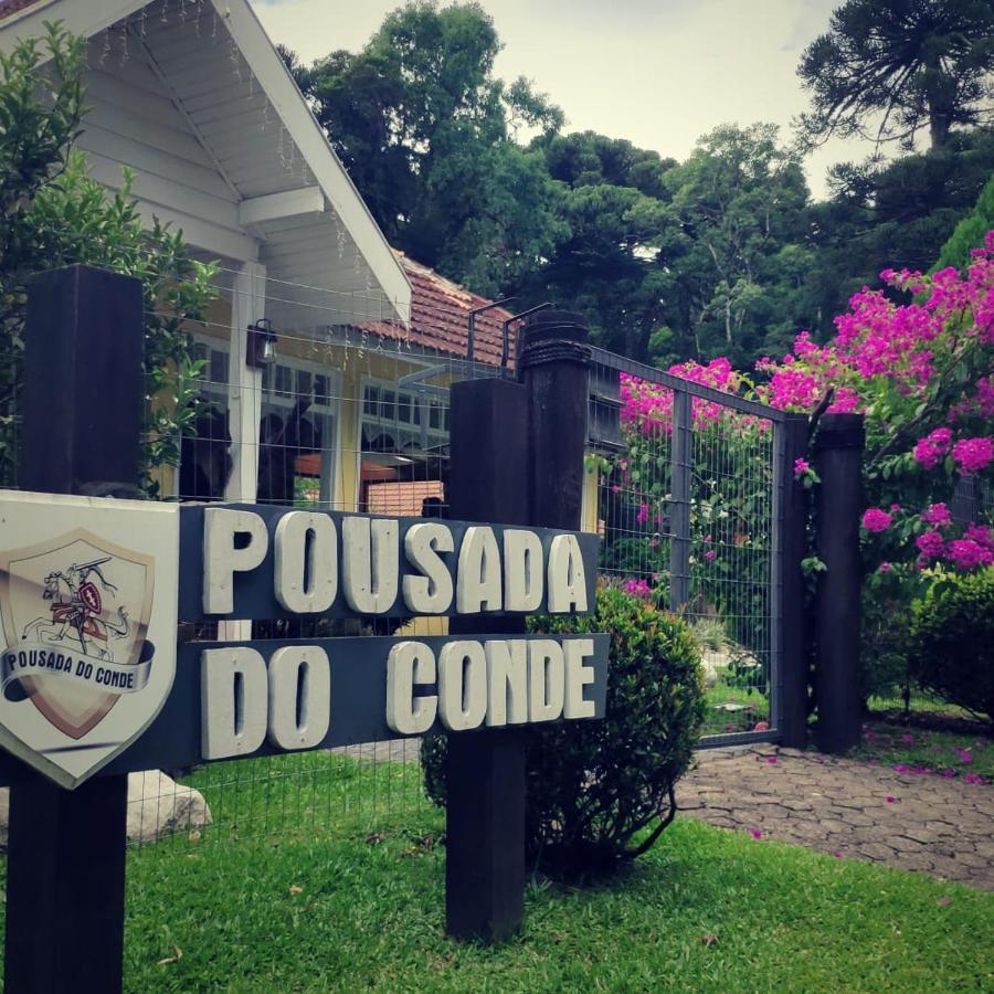 Hotel Pousada Do Conde Канела Экстерьер фото